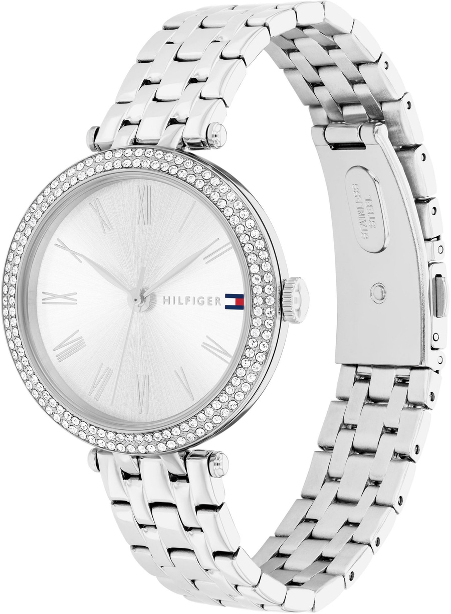 TOMMY HILFIGER Quarzuhr NATALIE 1782719 Armbanduhr Damenuhr Edelstahlarmband