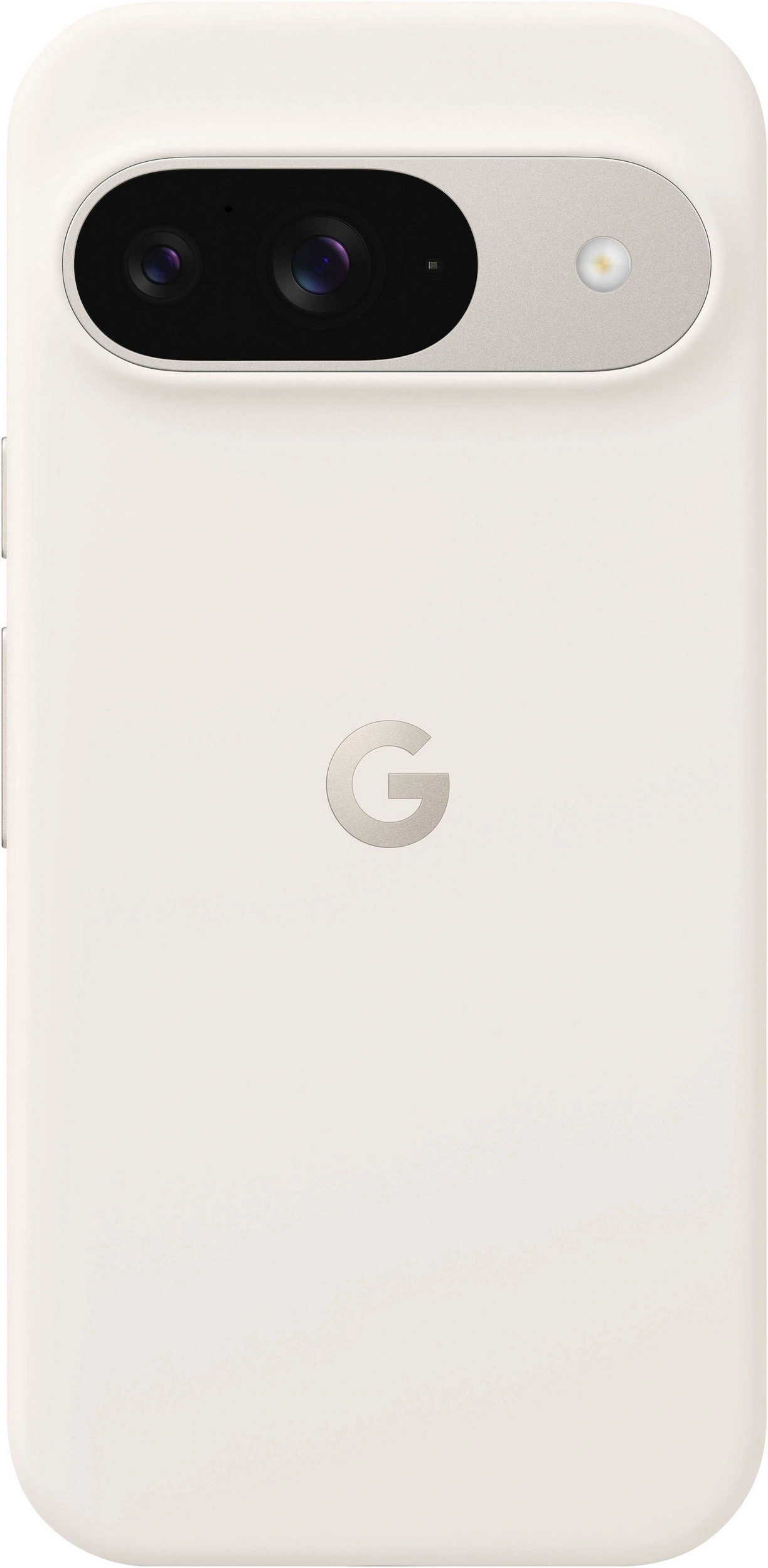 Ein Handy mit Google Logo auf der Rückseite