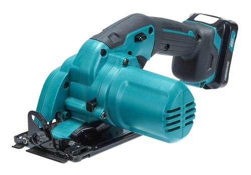 Makita Akku-Kreissäge, blau-türkis, 12V, für Holzbearbeitung, Werkzeug, Handwerk