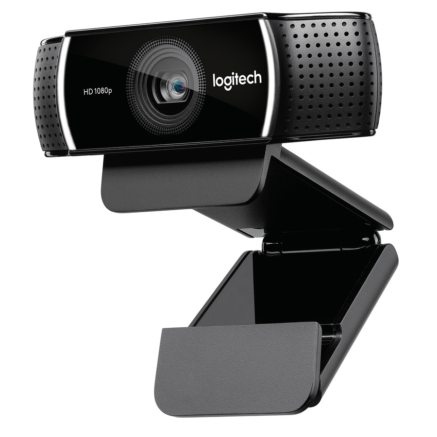 LOGITECH Webcam C922 Pro Stream Full HD 2 Mikrofone USB 60fps schwarz NEU