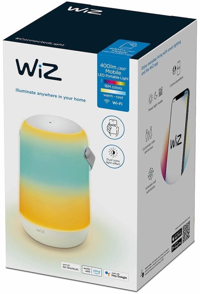 Wiz Mobile LED Portable Light Box mit Farbverlauf