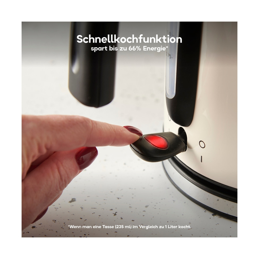 RUSSELL HOBBS Wasserkocher Colours Plus Jasmine 28510-70 1,7L 2400W Cremeweiß