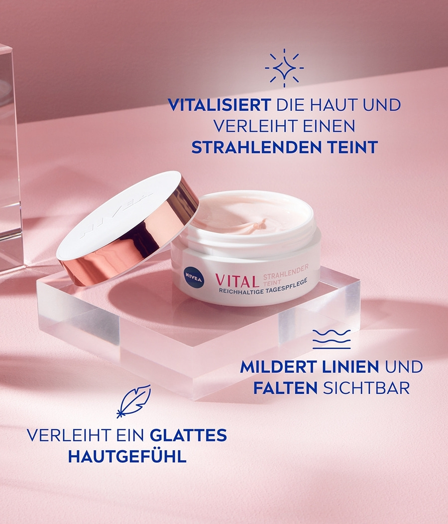 NIVEA VITAL Strahlender Teint Reichhaltige Tagespflege 50ml