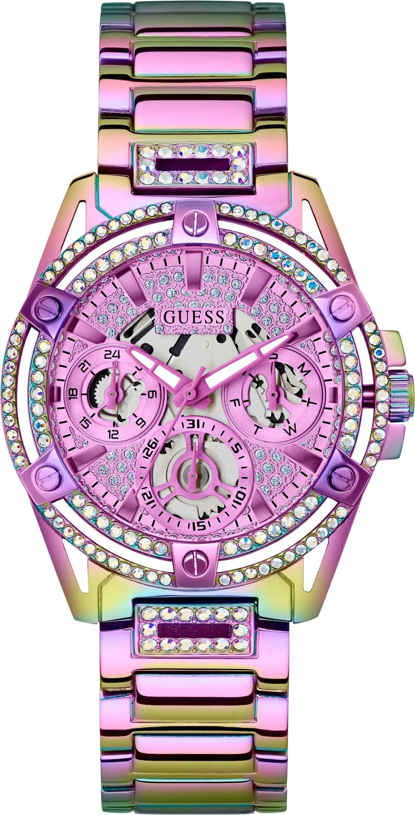 GUESS Damen Armbanduhr Multifunktionsuhr GW0464L4 Damenuhr Uhr Quarzuhr B-WARE