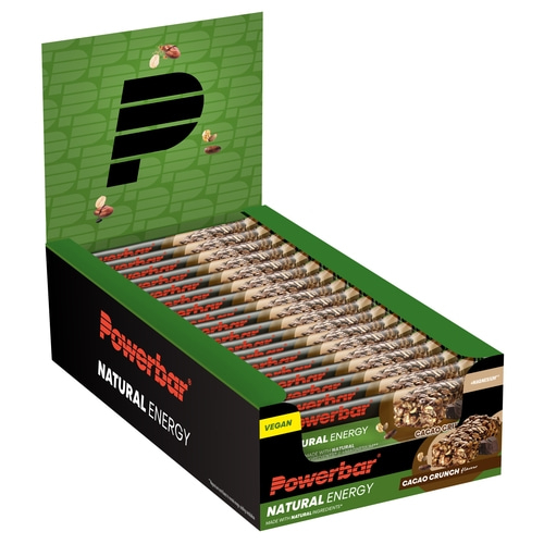 POWERBAR Natural Energy Cereal Cacao Crunch 18x40g veganer Kohlenhydrat Riegel