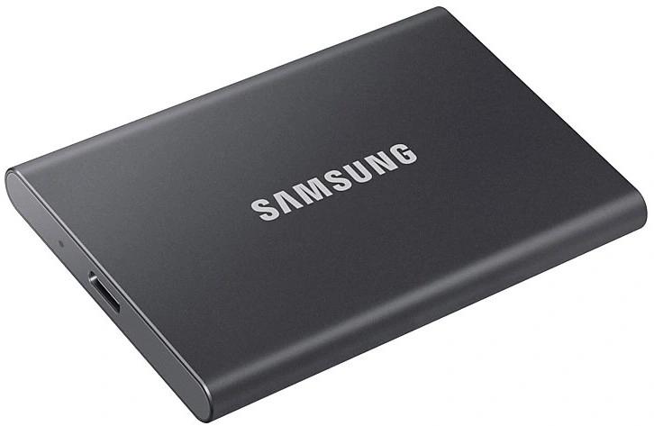 SAMSUNG 1 TB Portable SSD T7 Aluminium schwarz B-Ware