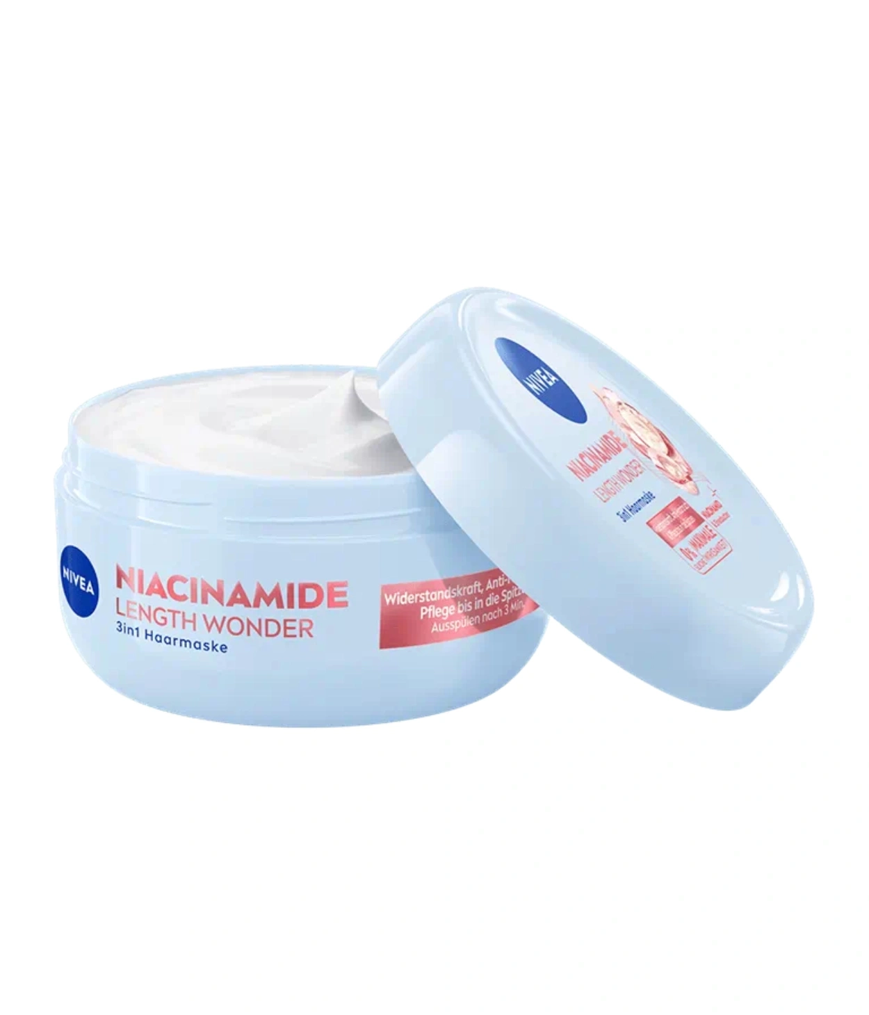 Nivea Haarkur mit Niacinamid, "Length Wonder", 3in1, 3 Minuten Einwirkzeit