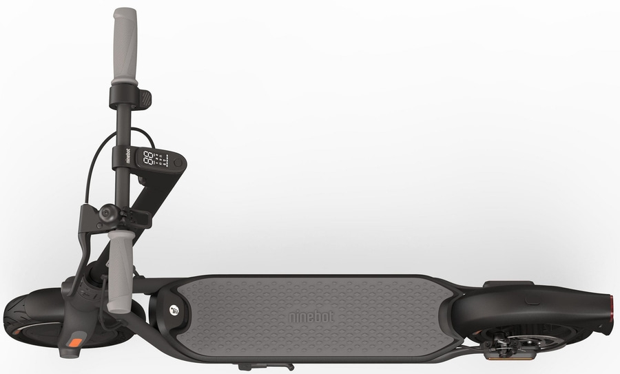 Elektroroller, schwarz, grau, Display, Lenker, Ninebot, Mobilität, Transportmittel, Technologie, Design