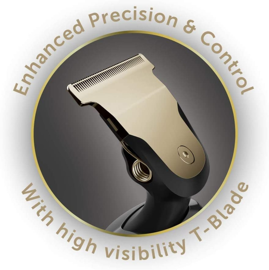 REMINGTON Präzisionstrimmer MB7000 T-Series Ultimate Bartschneider Haartrimmer
