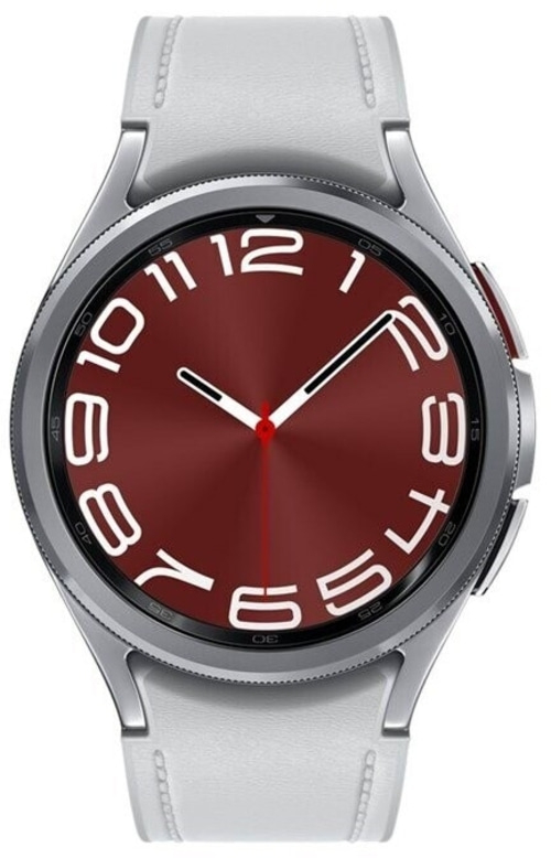 SAMSUNG Galaxy Watch 6 Classic Smartwatch 43 mm GPS OLED Display Silber B-Ware