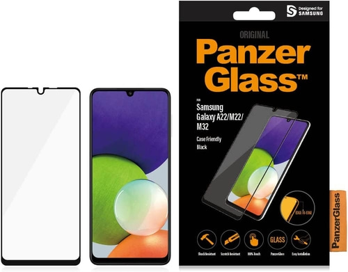 PanzerGlass™ Samsung Galaxy A22 M22 M32 Displayschutz Screen Protector Glass NEU