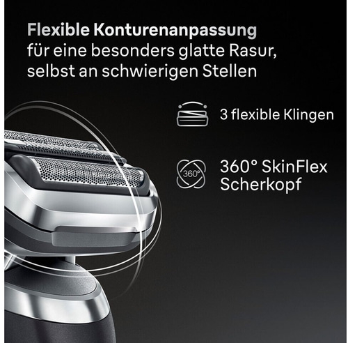 BRAUN Series 7 72-N1620S Nass- Trockenrasierer Trimmer Elektrorasierer B-Ware
