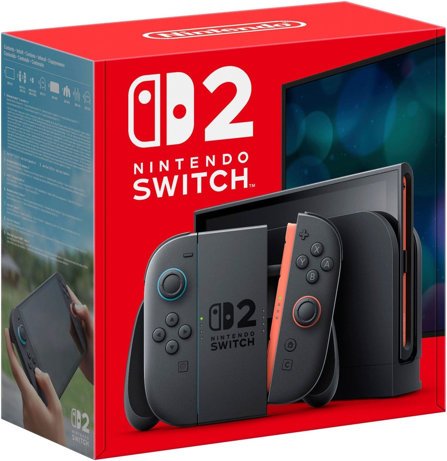 NINTENDO Switch 2 Handheld Konsole Spielekonsole 7,9 Zoll LCD schwarz B-WARE