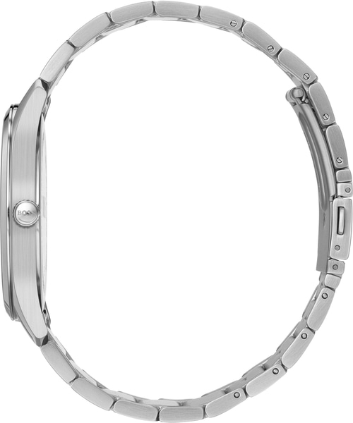 BOSS Herren Armbanduhr 1513730 Quarz Mineralglas Datumsanzeige analog 42mm