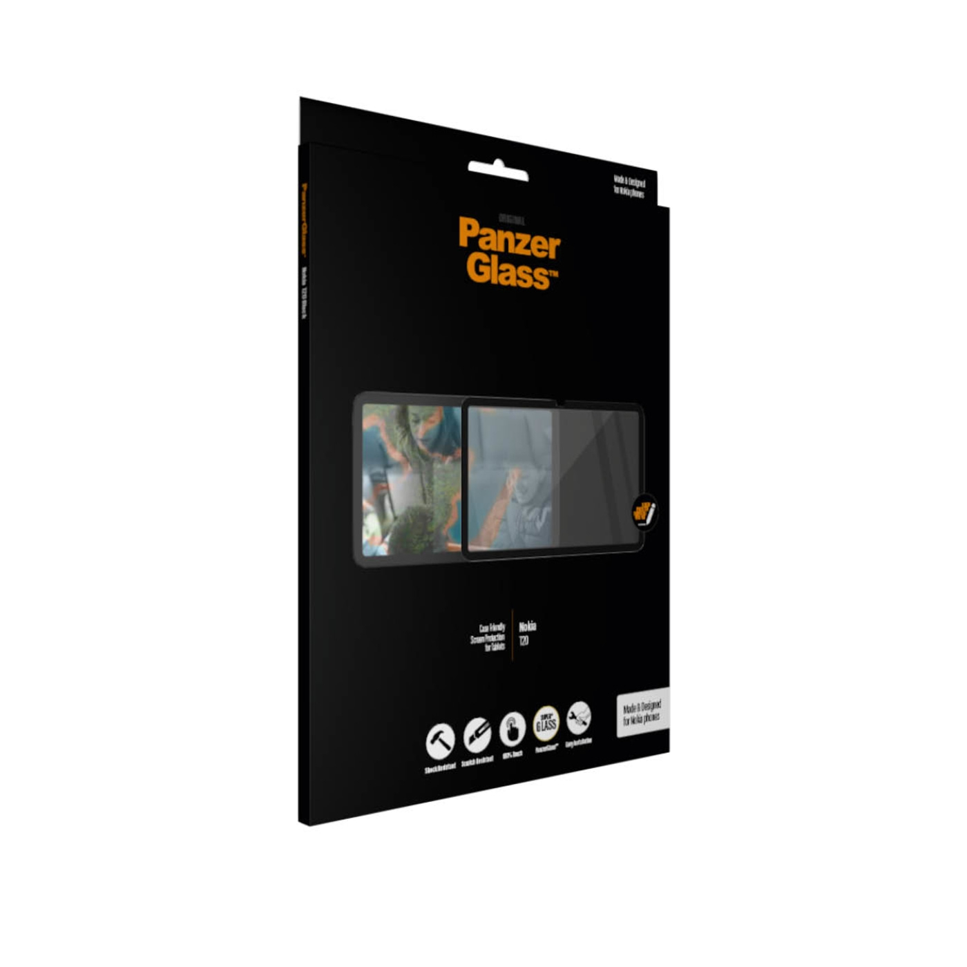PanzerGlass™ Displayschutzglas Nokia T20 Tablet | Screen Protector Glass