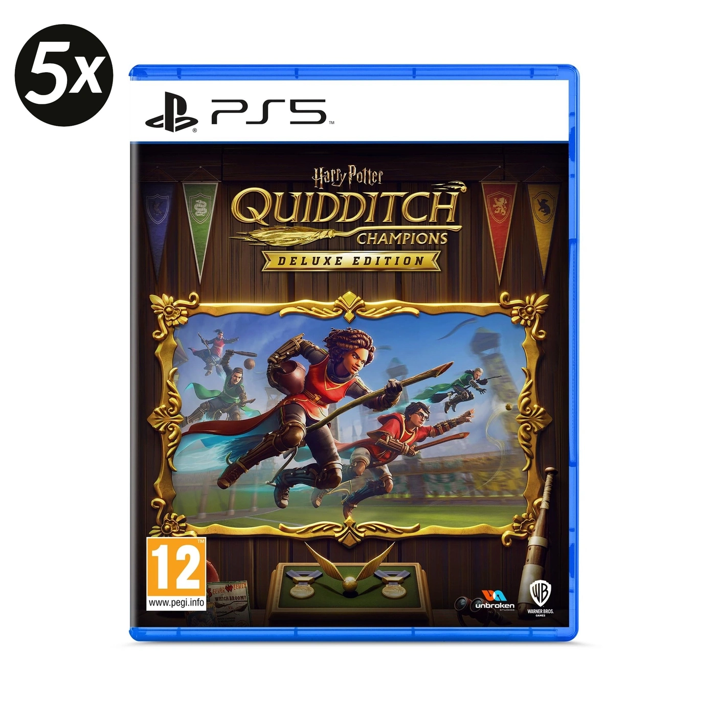 PlayStation 5 Spiel Harry Potter Quidditch Champions Deluxe Edition.