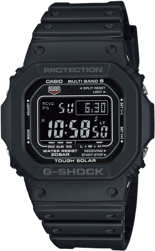 CASIO G-SHOCK GW-M5610U-1BER Funkchronograph Quarz Mineralglas schwarz B-WARE