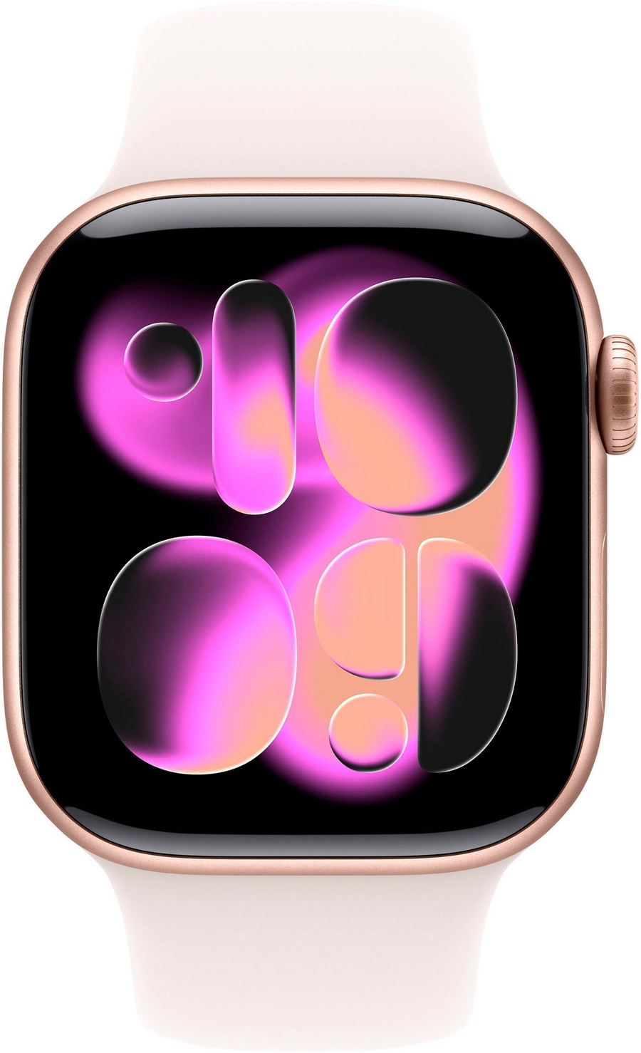 APPLE Watch S11 GPS 42mm Alugehäuse Sportband S/M Blassrosa MEU04ZR/A B-Ware