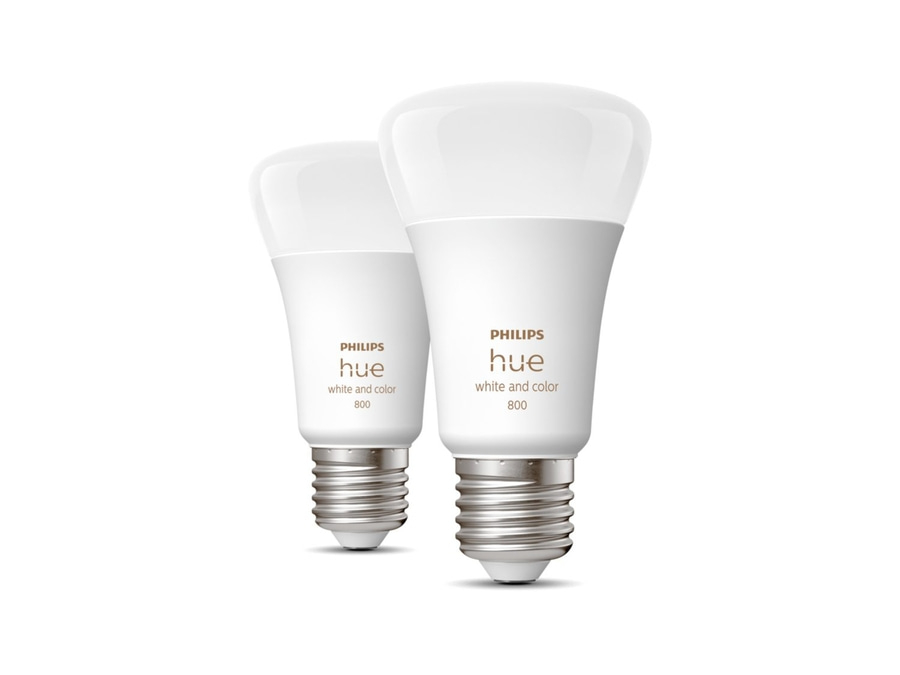 PHILIPS 2er Set Hue White And Color Ambiance 800 E27 Bluetooth Leuchtmittel NEU
