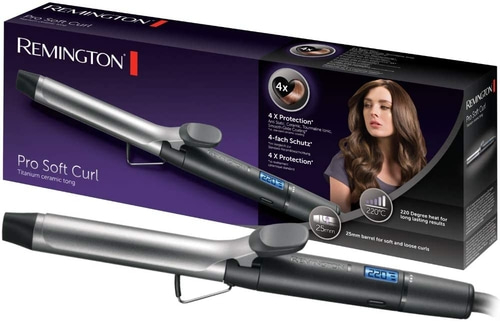 REMINGTON Lockenstab Pro Soft Curl Ci6525 25mm antistatisch Keramik Turmalin