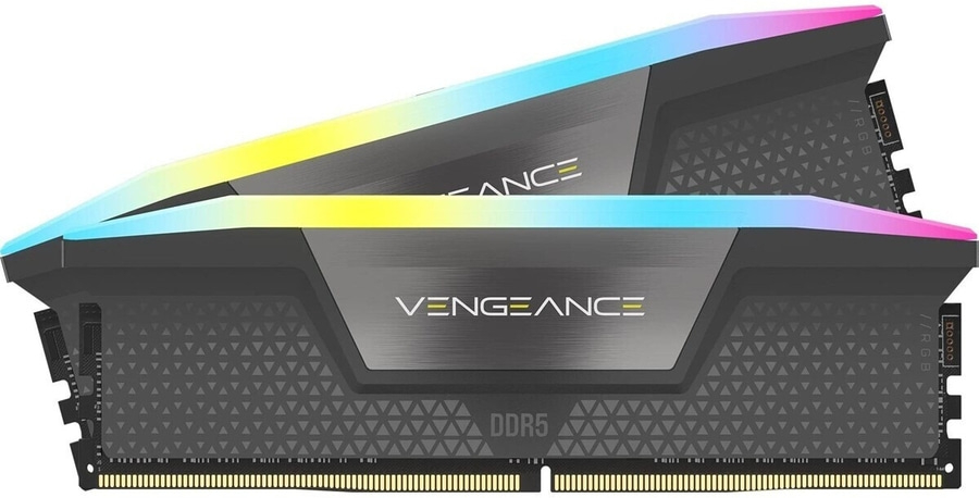 Zwei RGB DDR5-RAM-Module, Corsair Vengeance