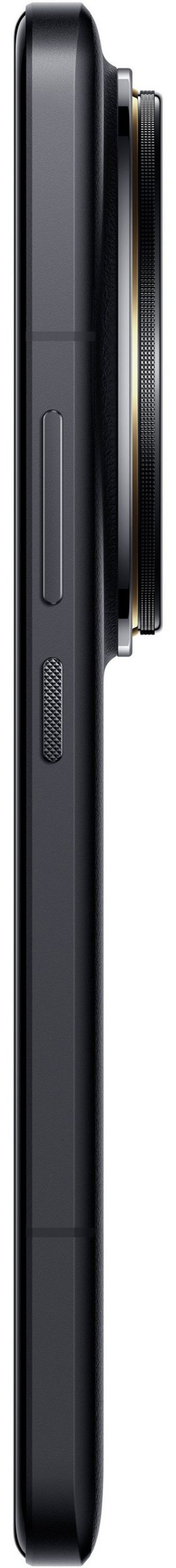 XIAOMI Smartphone 14 Ultra 6,73 Zoll 16+512GB 5G 50MP DualSIM schwarz NEU Schwarzes Smartphone mit Kameraobjektiv, Seitenansicht, Knöpfe, elegantes Design, Technologie