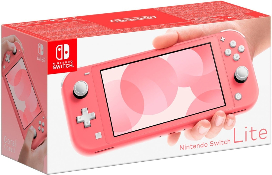 NINTENDO Switch Lite Koralle Handheld Konsole coral B-WARE