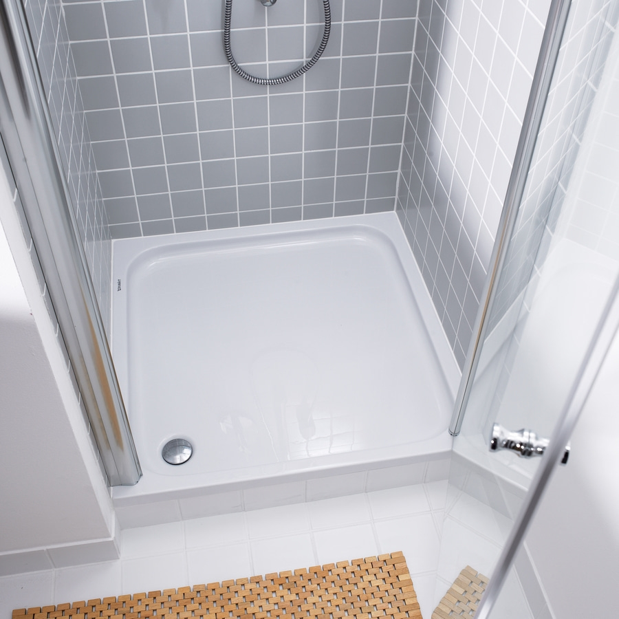 DURAVIT Duschwanne D-Code 800x800mm Weiß Quadrat Ablaufdurchmesser 90mm