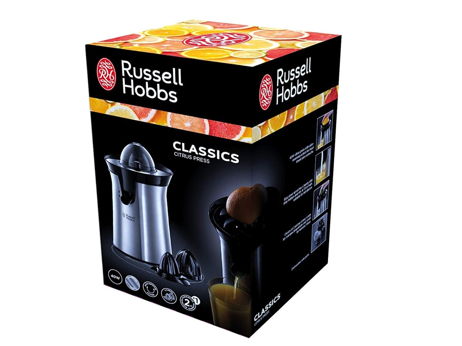 Russell Hobbs Classics Zitruspresse, 40W, mit automatischer Umkehrfunktion, 2 Jahre Garantie