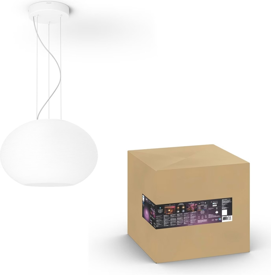 PHILIPS Hue Pendelleuchte Flourish White & Colour Ambiance LED Hängeleuchte NEU