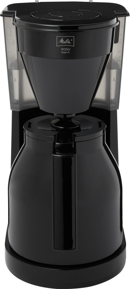 MELITTA Filterkaffeemaschine Easy Therm 1023-06 Schwarz 10 Tassen 1080W