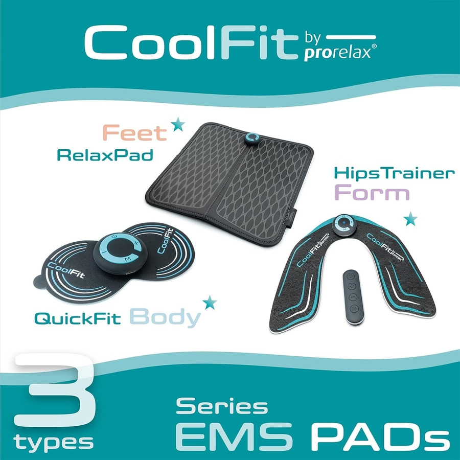 PRORELAX Ems Quickfit 49603 Massage-Gerät kompakt Stimulationstherapie NEU