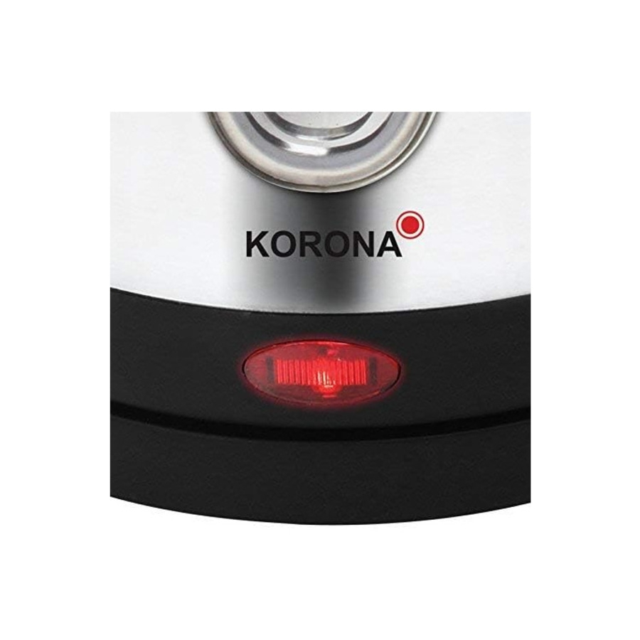 KORONA Wasserkocher 20303 kabellos Edelstahl 1 Liter 2000 Watt Basisstation NEU