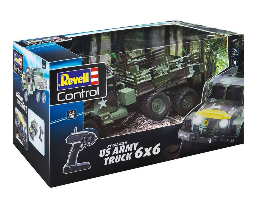 REVELL US Army Truck RC Crawler 24439 ferngesteuertes Militär Fahrzeug Auto NEU