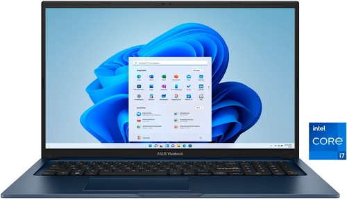 ASUS Notebook Vivobook 17 X1704VA-AU115W 17,3Zoll Core i7 512GB SSD B-WARE