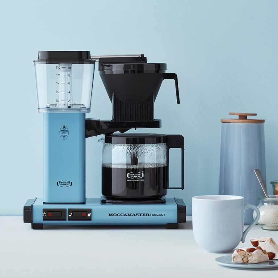 MOCCAMASTER Filterkaffeemaschine KBG Select Pastel Blue 1,25L hellblau NEU