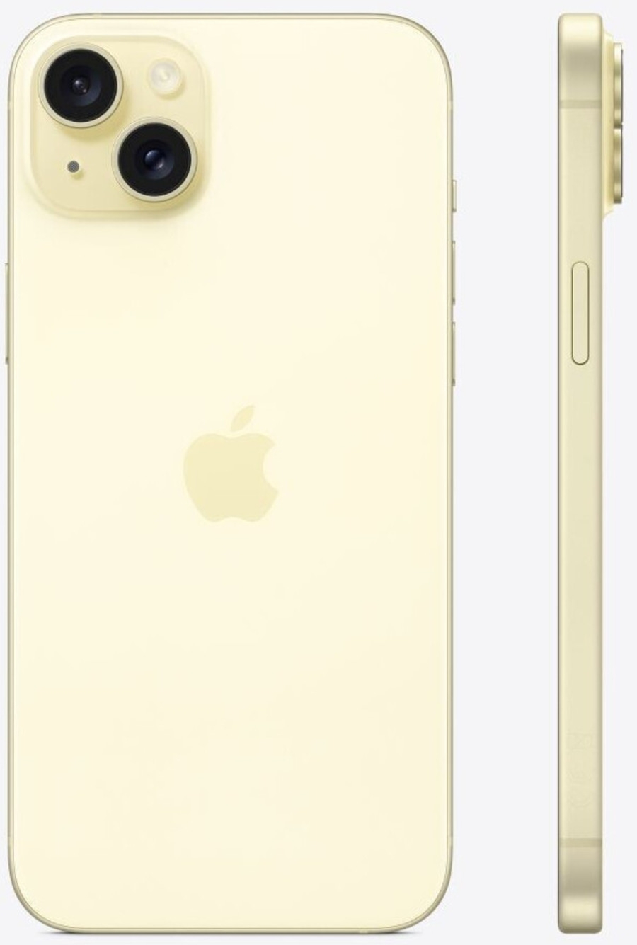 APPLE iPhone 15 Plus 5G 256 GB 6,7 Zoll DualSIM 48 MP gelb MU1D3ZD/A B-Ware