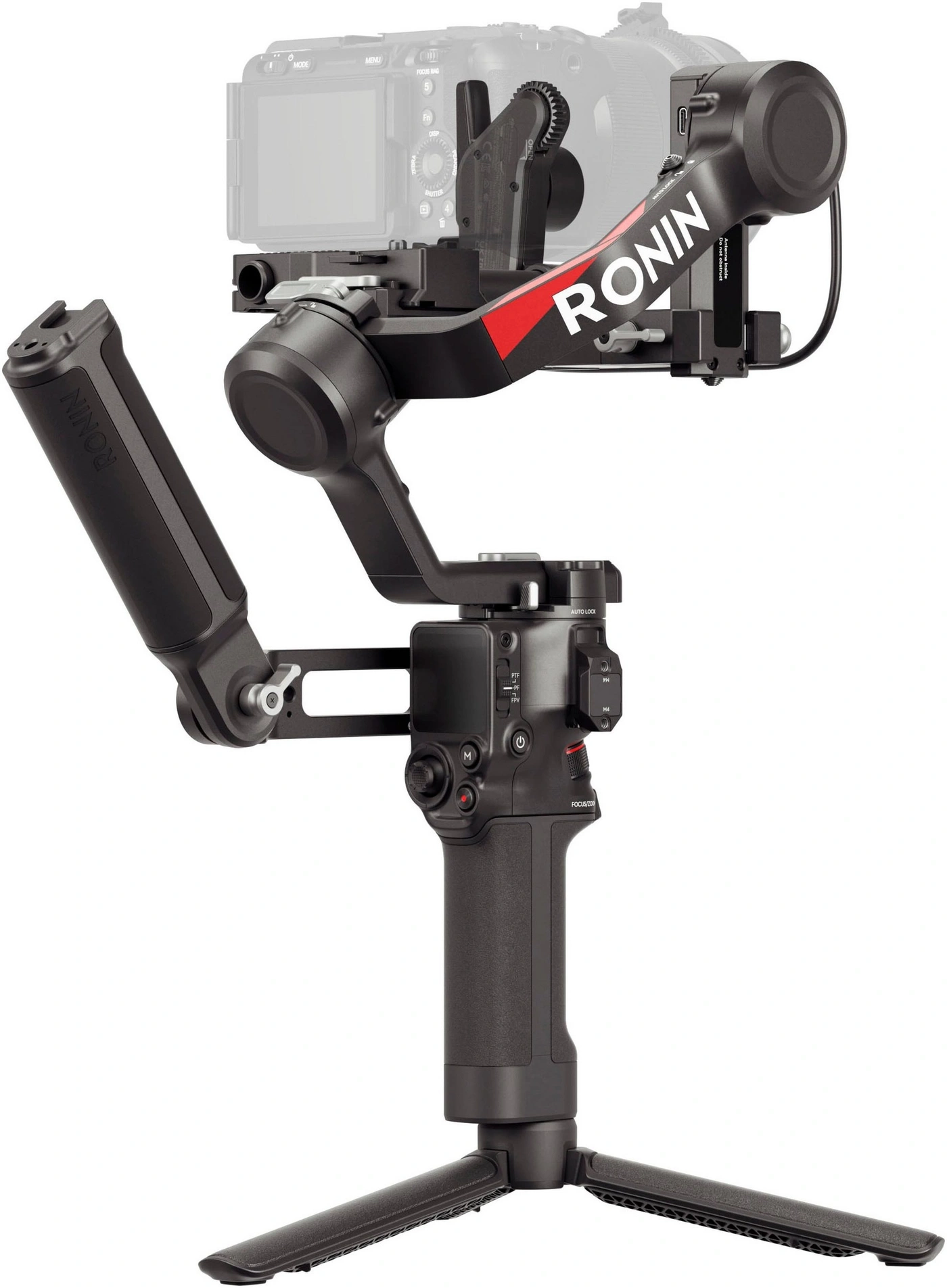 DJI RS 4 Standard Kamera Gimbal 3-Achsen 3kg OLED Touchscreen Schwarz B-WARE