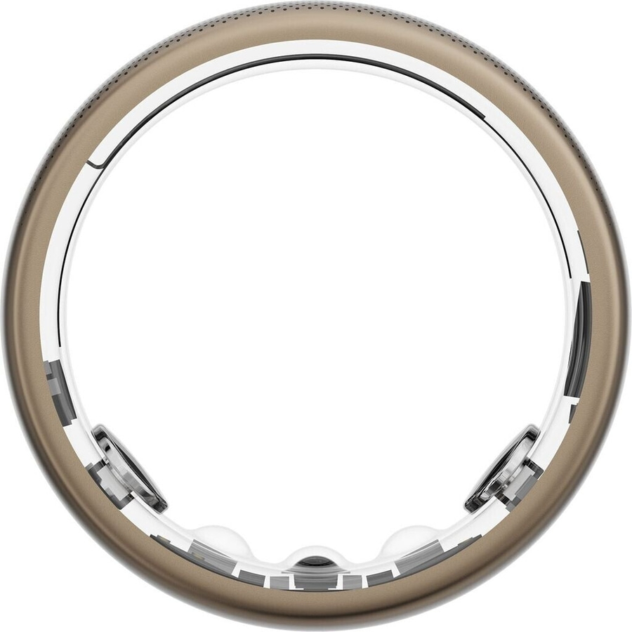 AMAZFIT Fitness-Tracker Helio Ring Größe 12 Smart Ring Titanium B-WARE