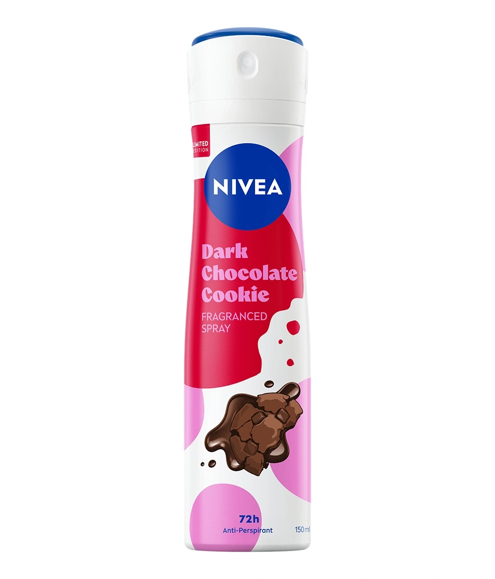 Nivea Dark Chocolate Cookie Deodorant Spray