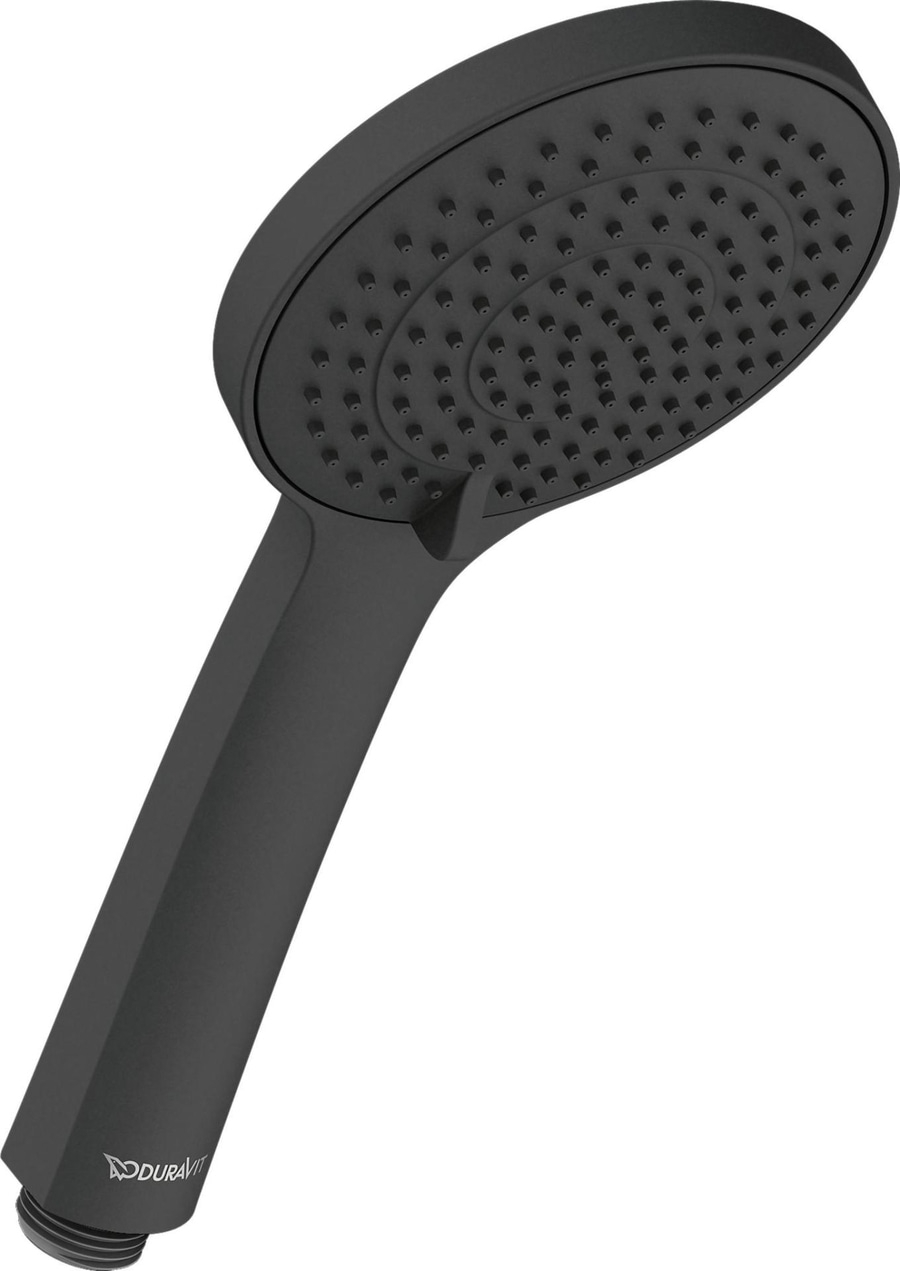DURAVIT Handbrause 3jet 110 Duschbrause Duschkopf Regendusche Schwarz-Matt NEU