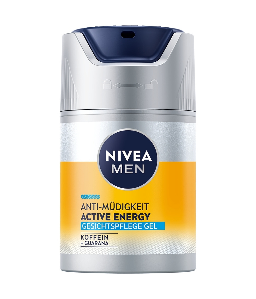 Nivea Men Anti-Müdigkeit Active Energy Gesichtspflege Gel, Koffein + Guarana