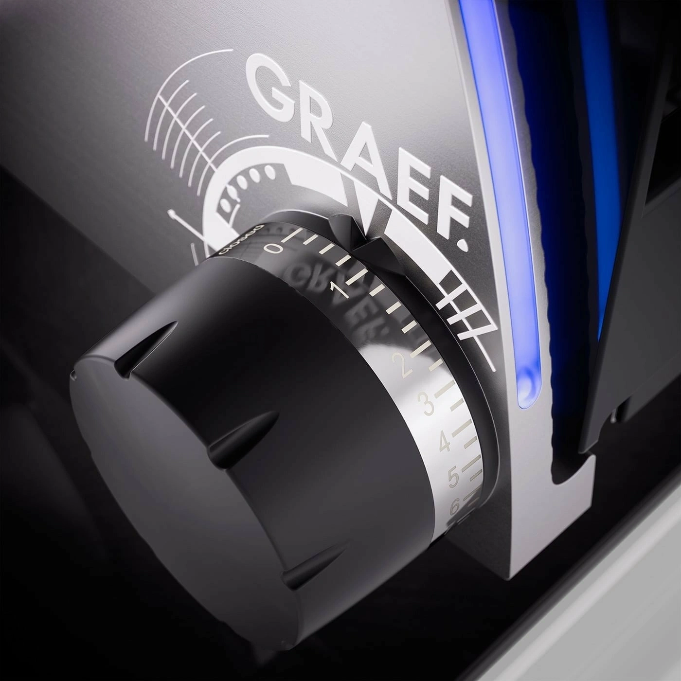 GRAEF Allesschneider SlicedKitchen S72016 Beleuchtet Vollmetall 170 Watt