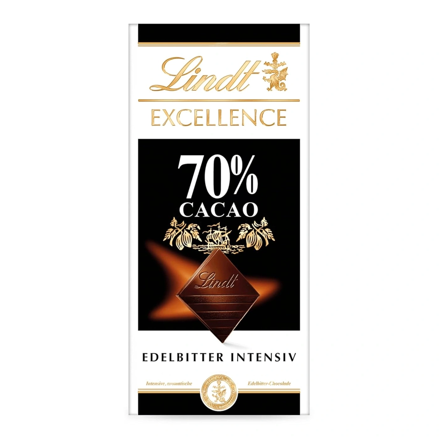 Lindt EXCELLENCE 70% CACAO EDELBITTER INTENSIV Schokoladentafel