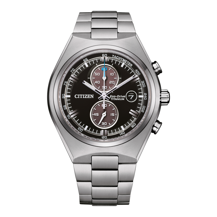 CITIZEN Herren Armbanduhr CA7090-87E Solaruhr Titan Saphirglas 43mm B-Ware