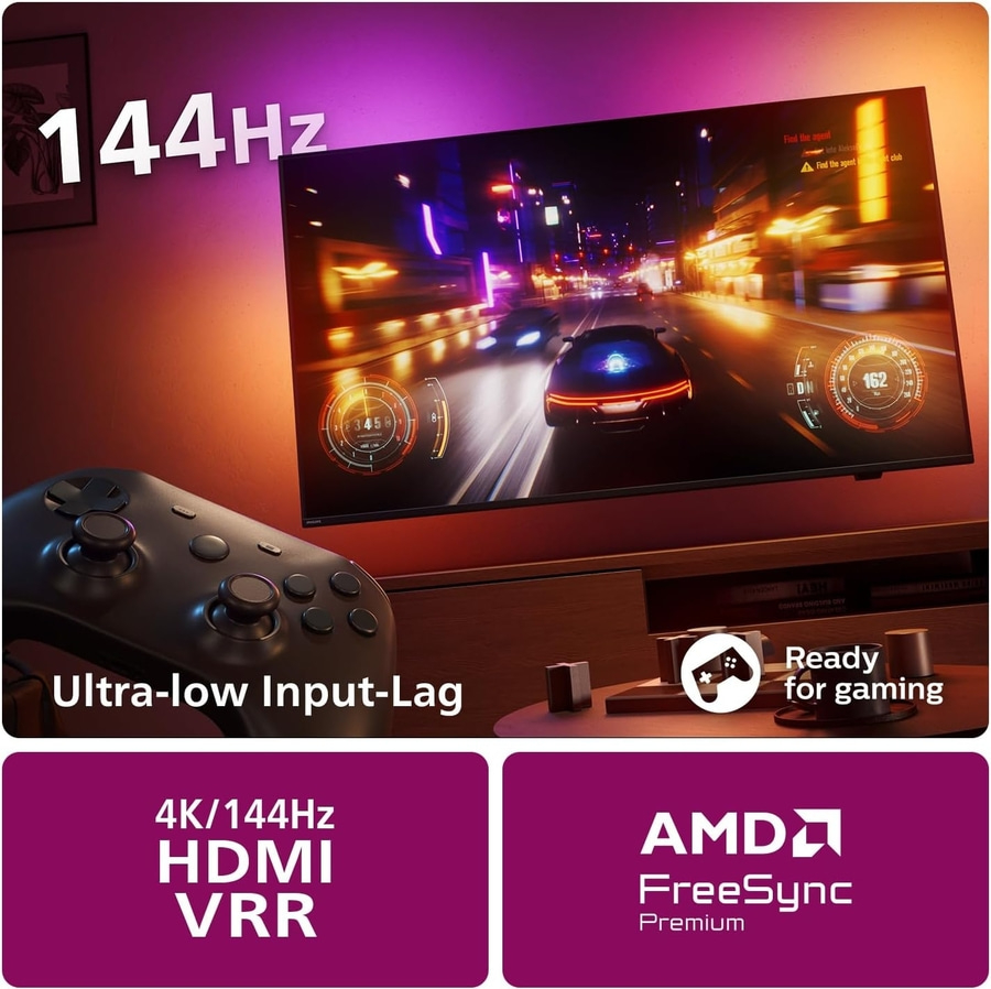 PHILIPS Ambilight Fernseher 75" 4K UHD LED Smart TV 144 Hz 75PUS8909/12 B-Ware