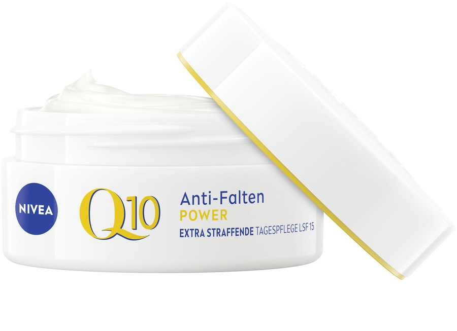 NIVEA Q10 Anti-Falten Power Kollagen Tagespflege LSF 15 + Nachtpflege je 50 ml