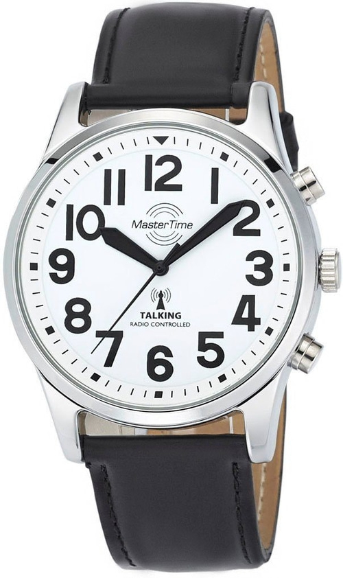 MASTER TIME Herrenarmbanduhr MTGA-10690-60L Funk Mineralglas 43mm B-WARE