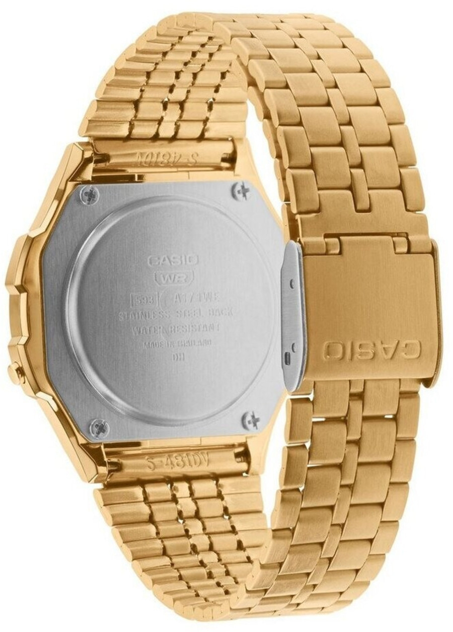 CASIO VINTAGE Chronograph A171WEG-9AEF Quarz Digital Gold B-WARE
