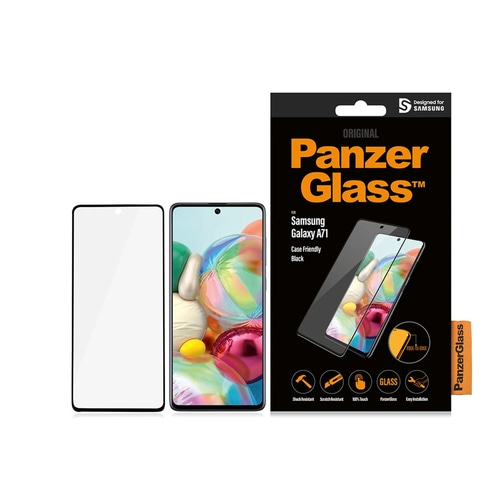 PanzerGlass™ Samsung Galaxy A71 Displayschutzglas Displayfolie Das Original NEU